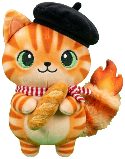 Mascote Le Chat Mistral